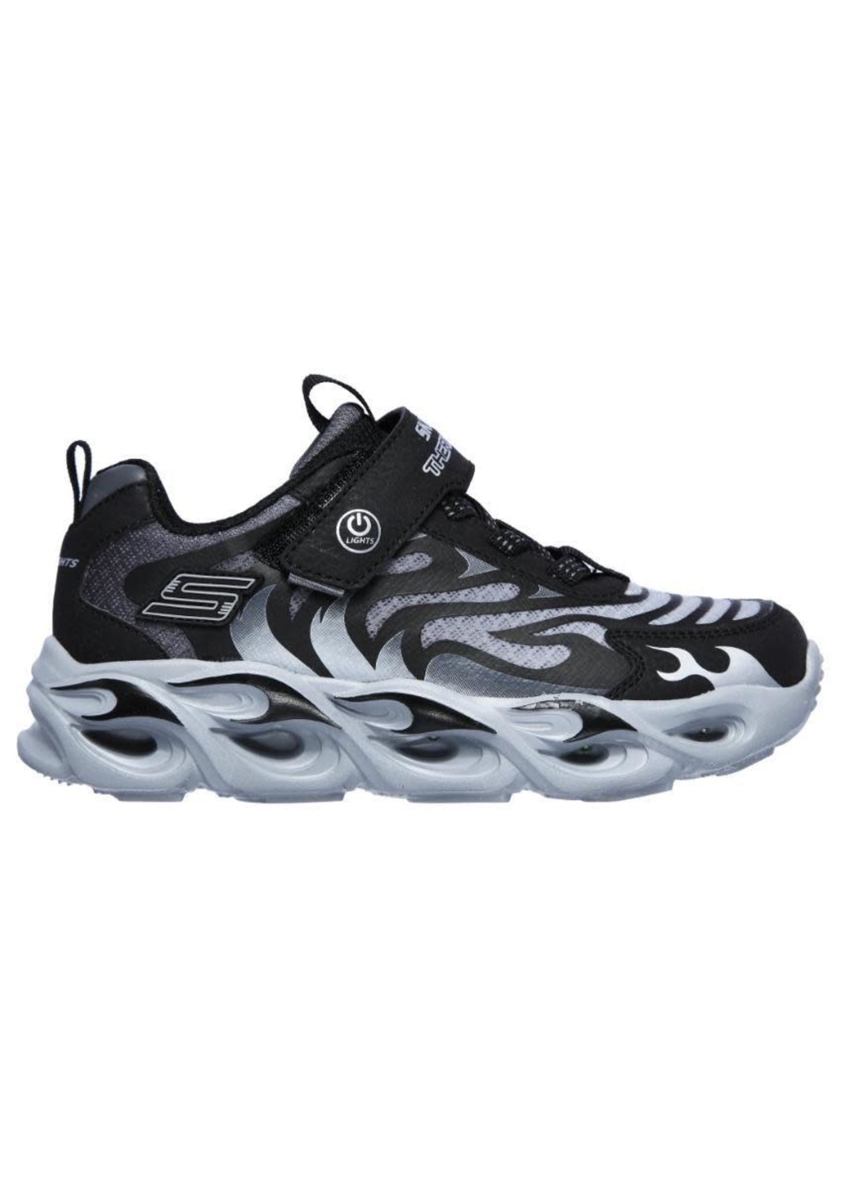 Skechers Boys S Lights Thermo Flash 400106L Black/Charcoal