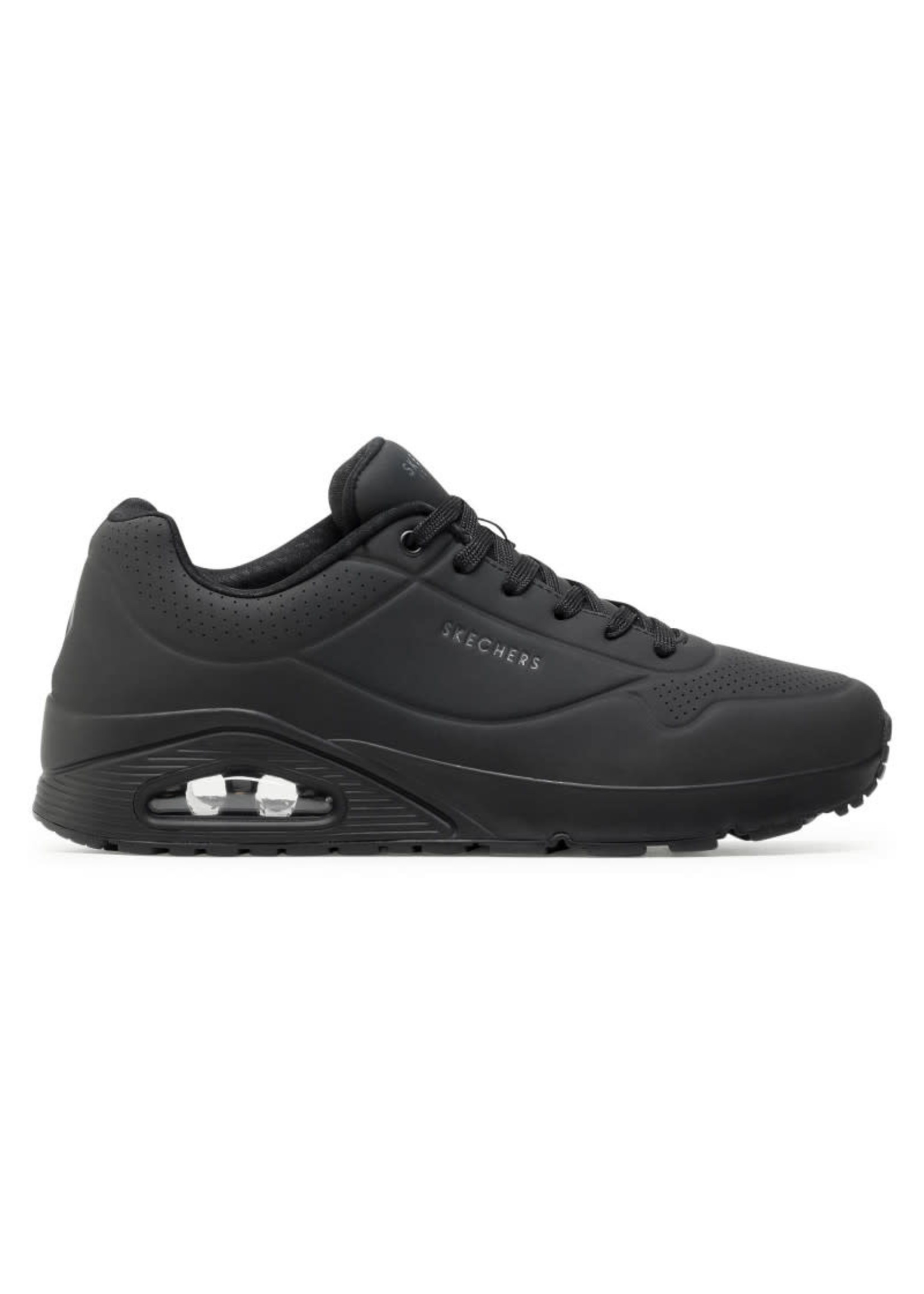 Skechers Men's Uno Stand on Air  Oxford Black BBK