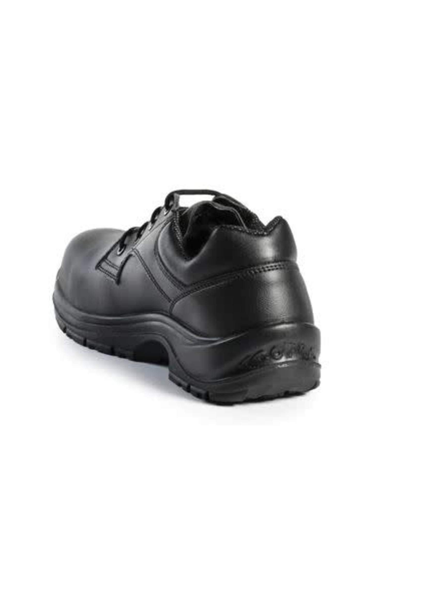 Black leather safety shoes new arrivals