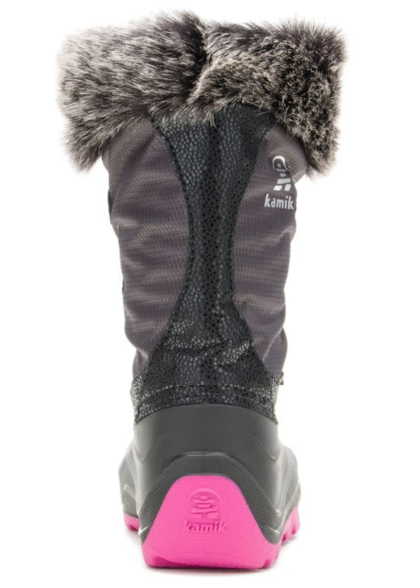 the Kamik Store Insulated Girl's Powdery 3 (Toddler/Little Kid/Big Kid), Charcoal