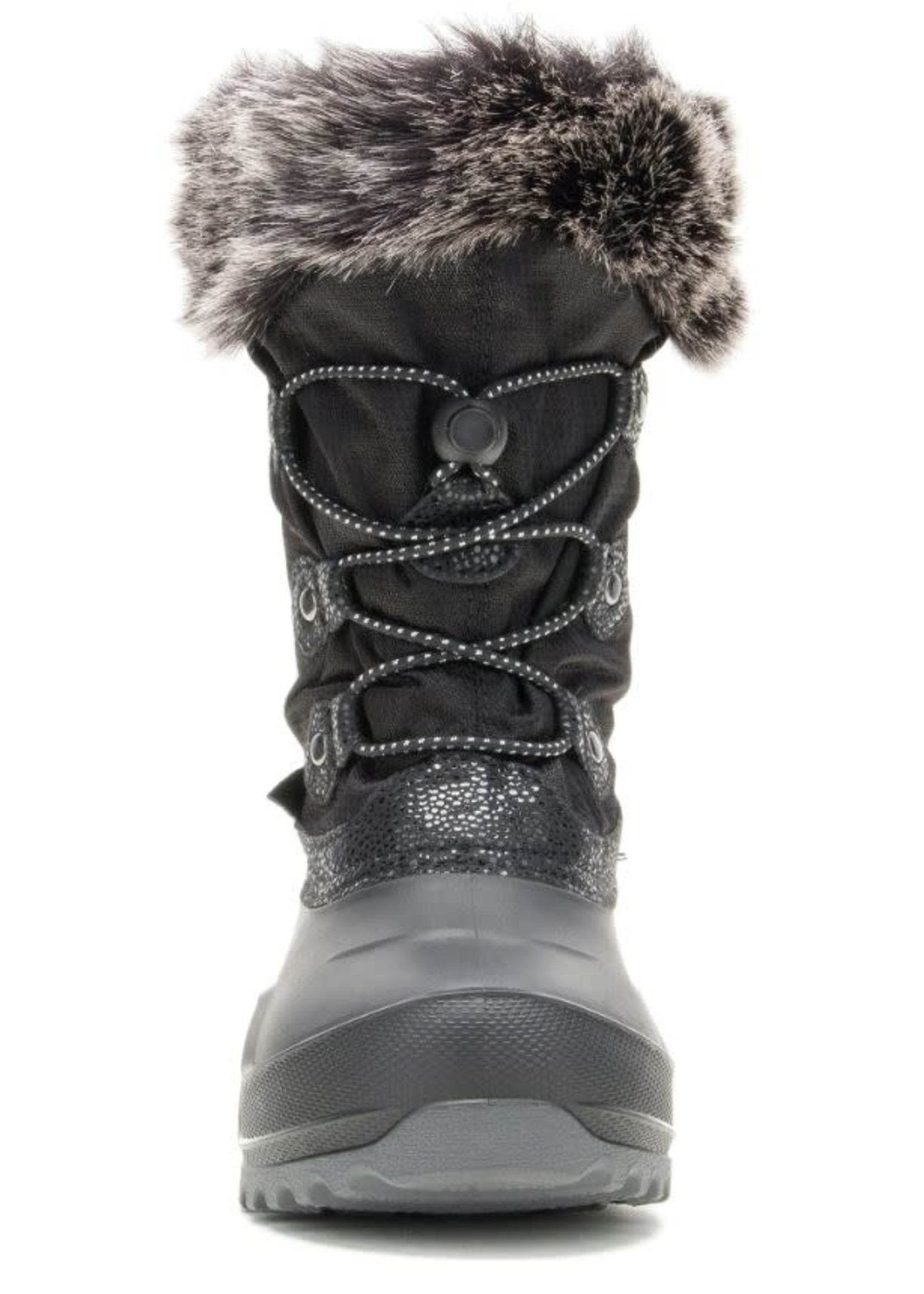 the Kamik Store Insulated Girl's Powdery 3 (Toddler/Little Kid/Big Kid),Black