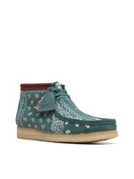 Clarks Mens Originals Icon  Wallabee Boot Green Paisley 26168803