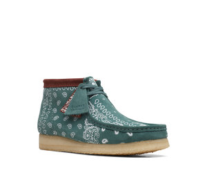 Clarks　WALLABY Clarks Womens Originals Icon Wallabee Boot Zebra Print