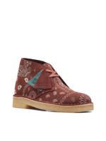 Clarks Womens Icon Desert Boot Brick (Dark Red) Paisley 26168784