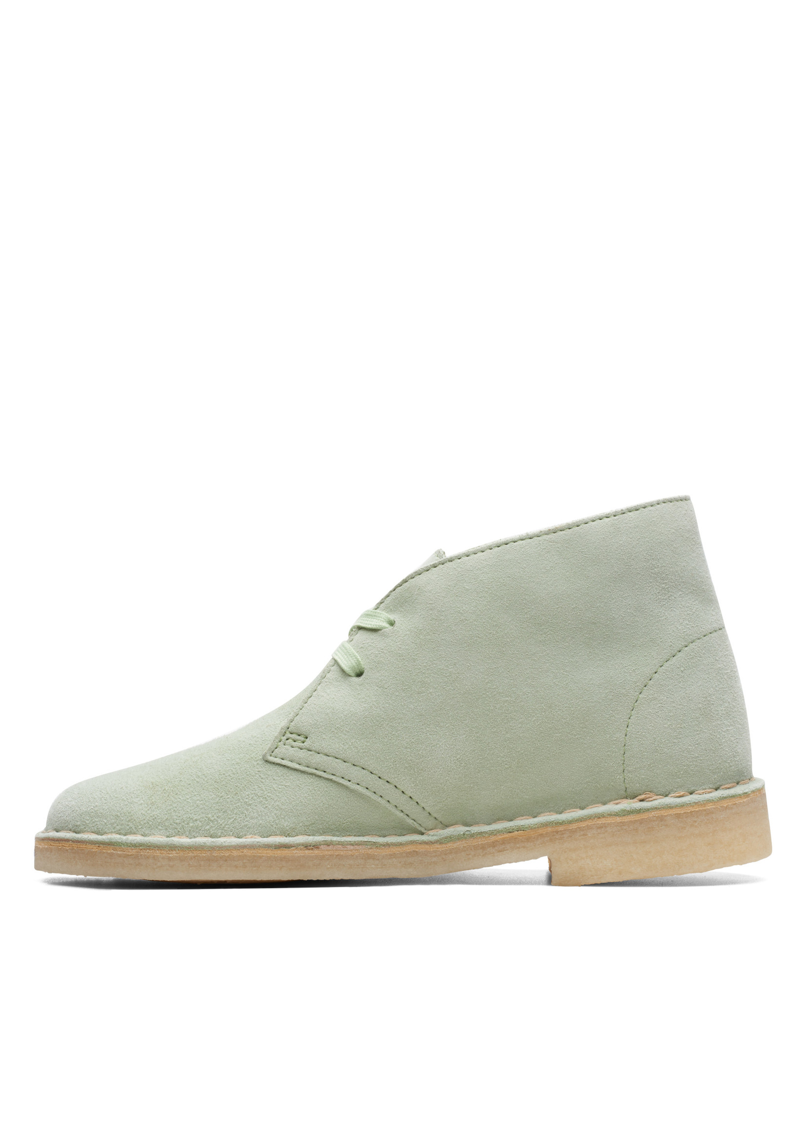 Clarks Womens Icon Desert Boot  Pale Green 26165559