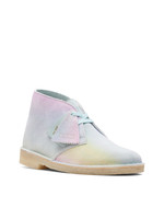 Clarks Womens Original Icon  Desert Boot White/Blue 26165562