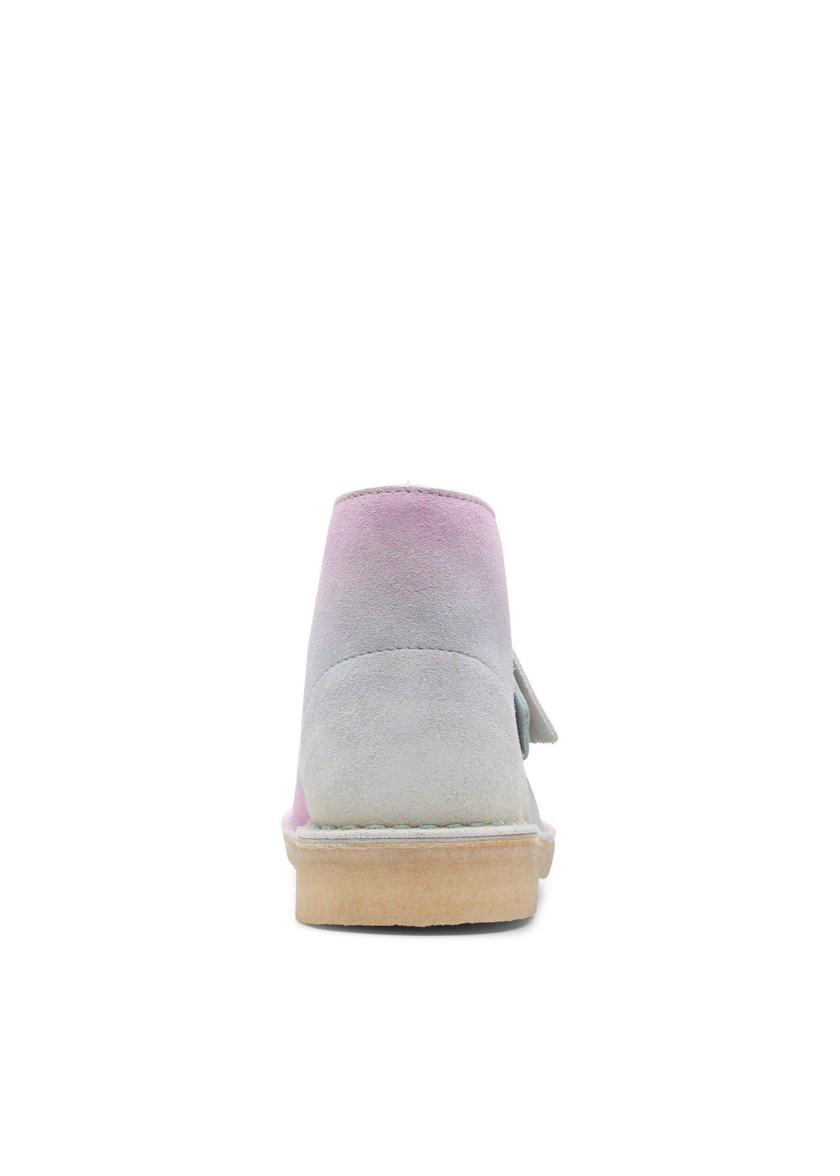 Clarks Womens Original Icon  Desert Boot White/Blue 26165562