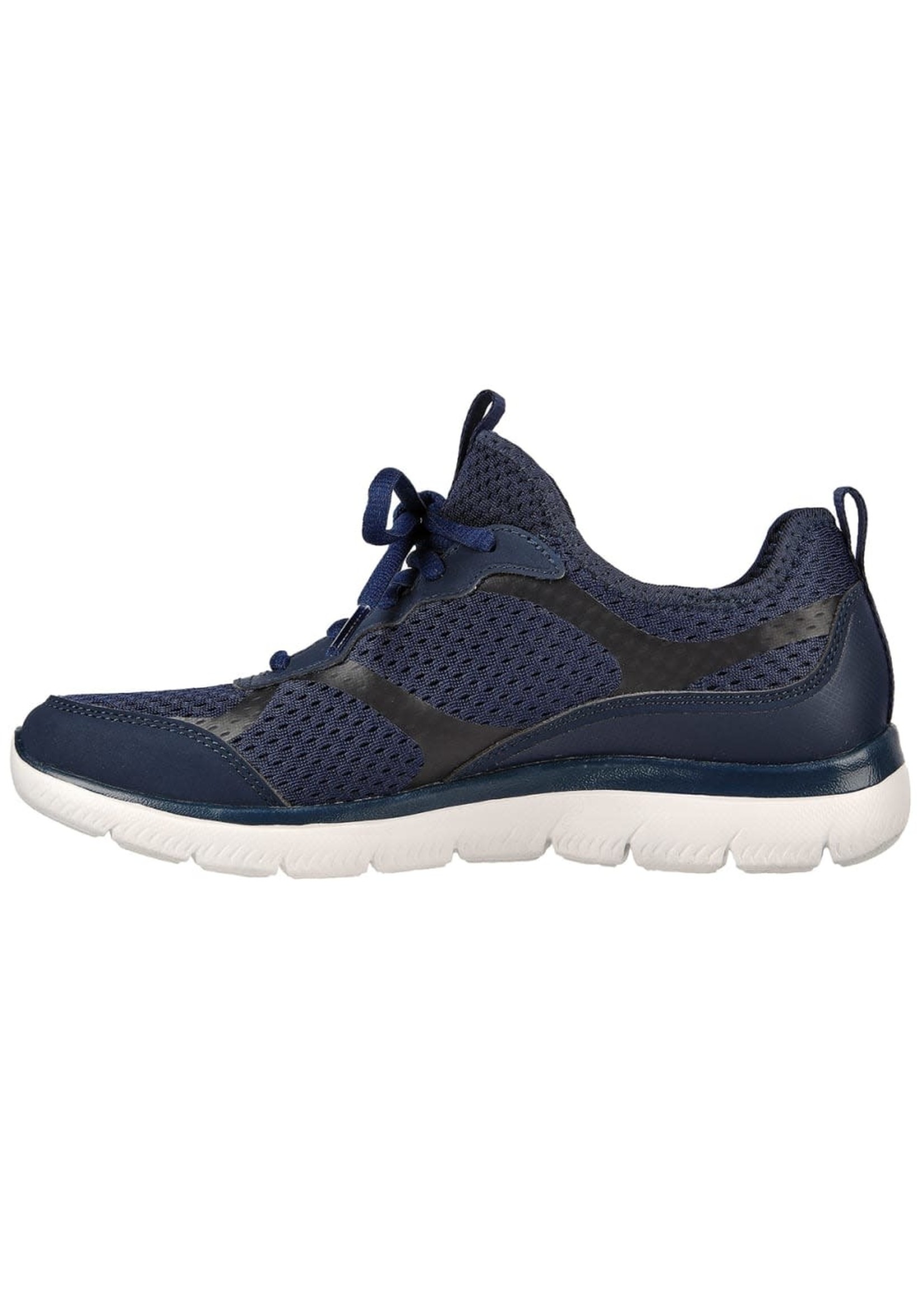 Navy blue womens skechers top