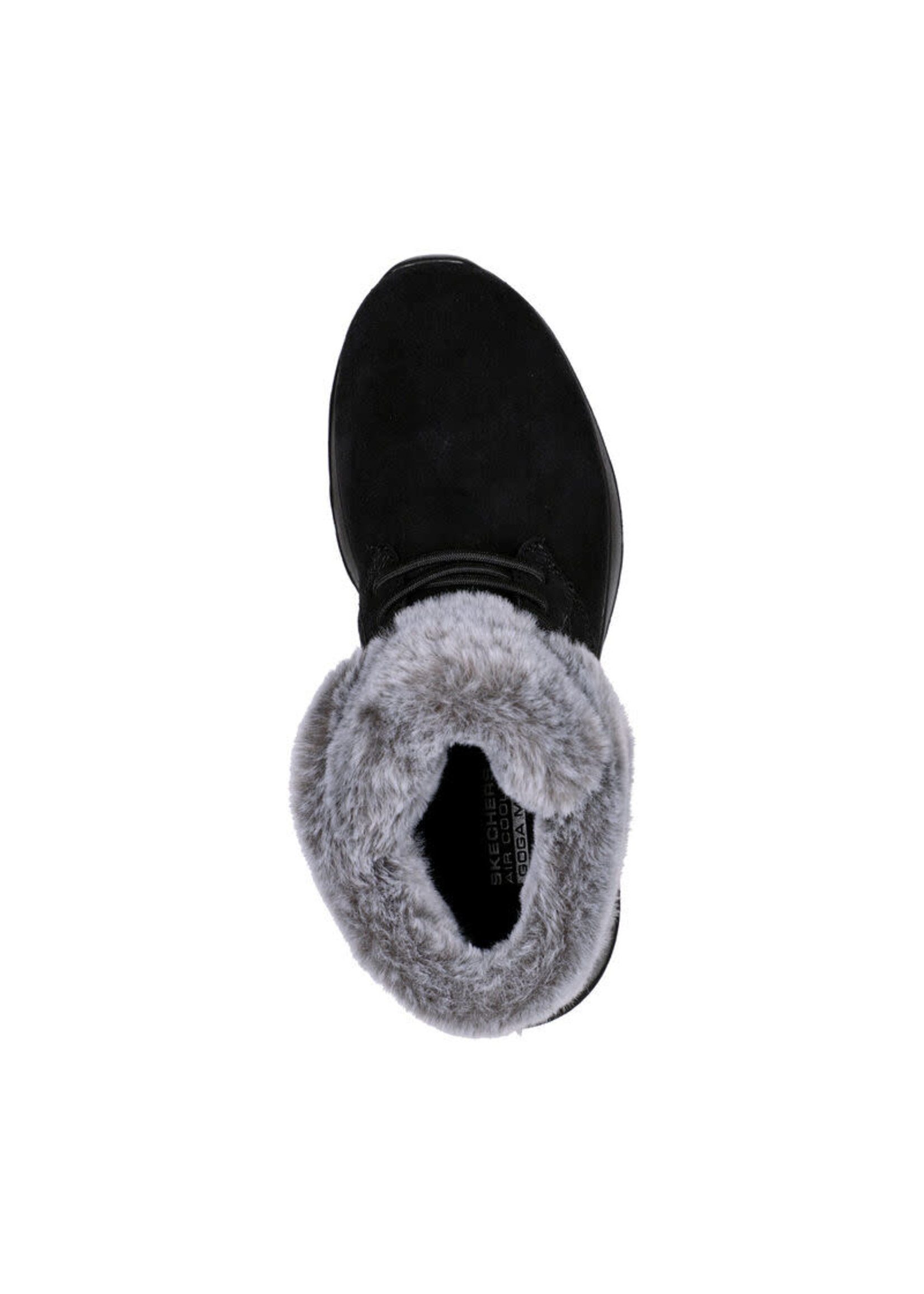 Skechers Womens ON-The-GO Joy-Plush Dreams Fashion Boot, Black/Grey