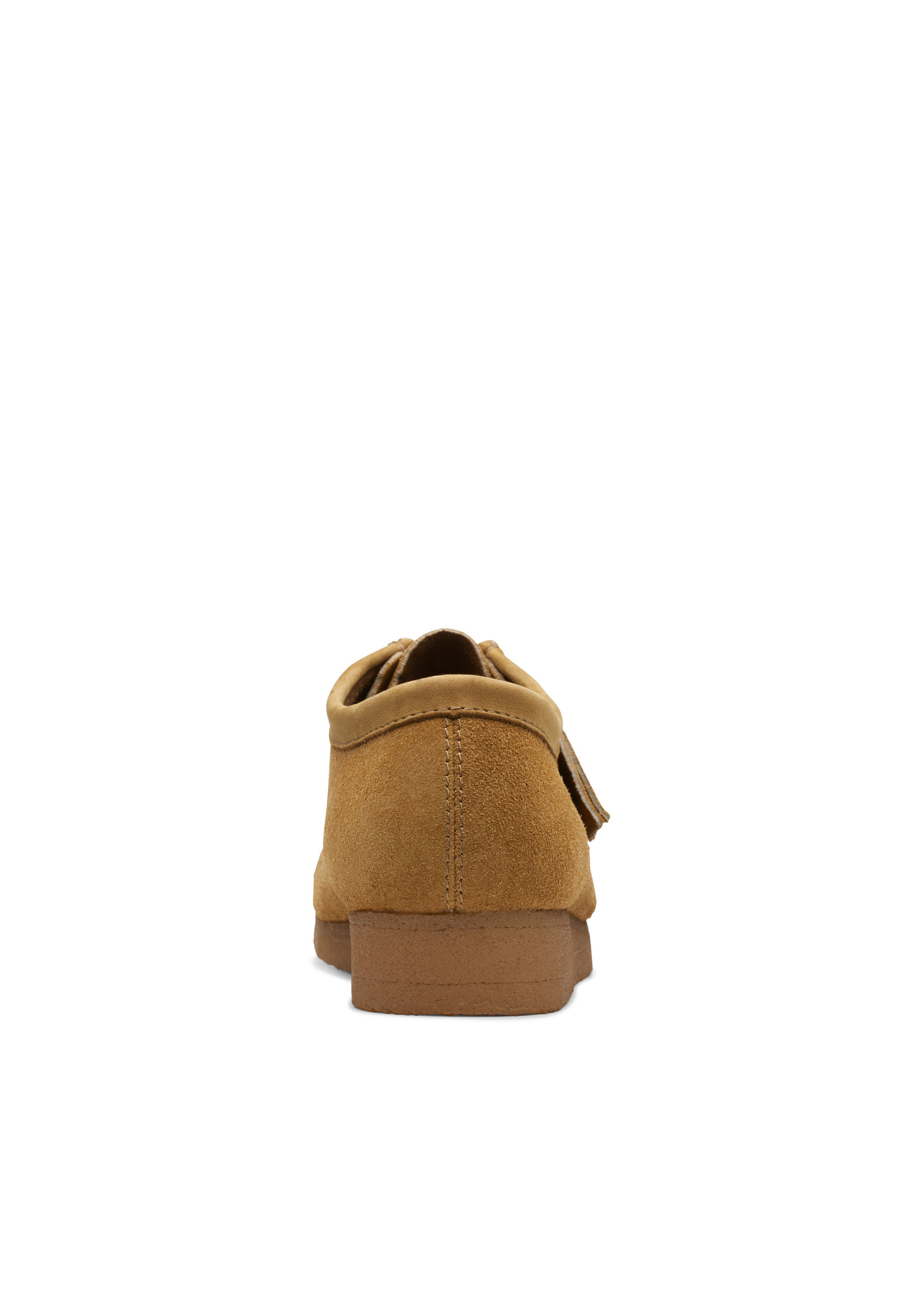 Clarks Mens Wallabee Oak Hairy Brown Suede