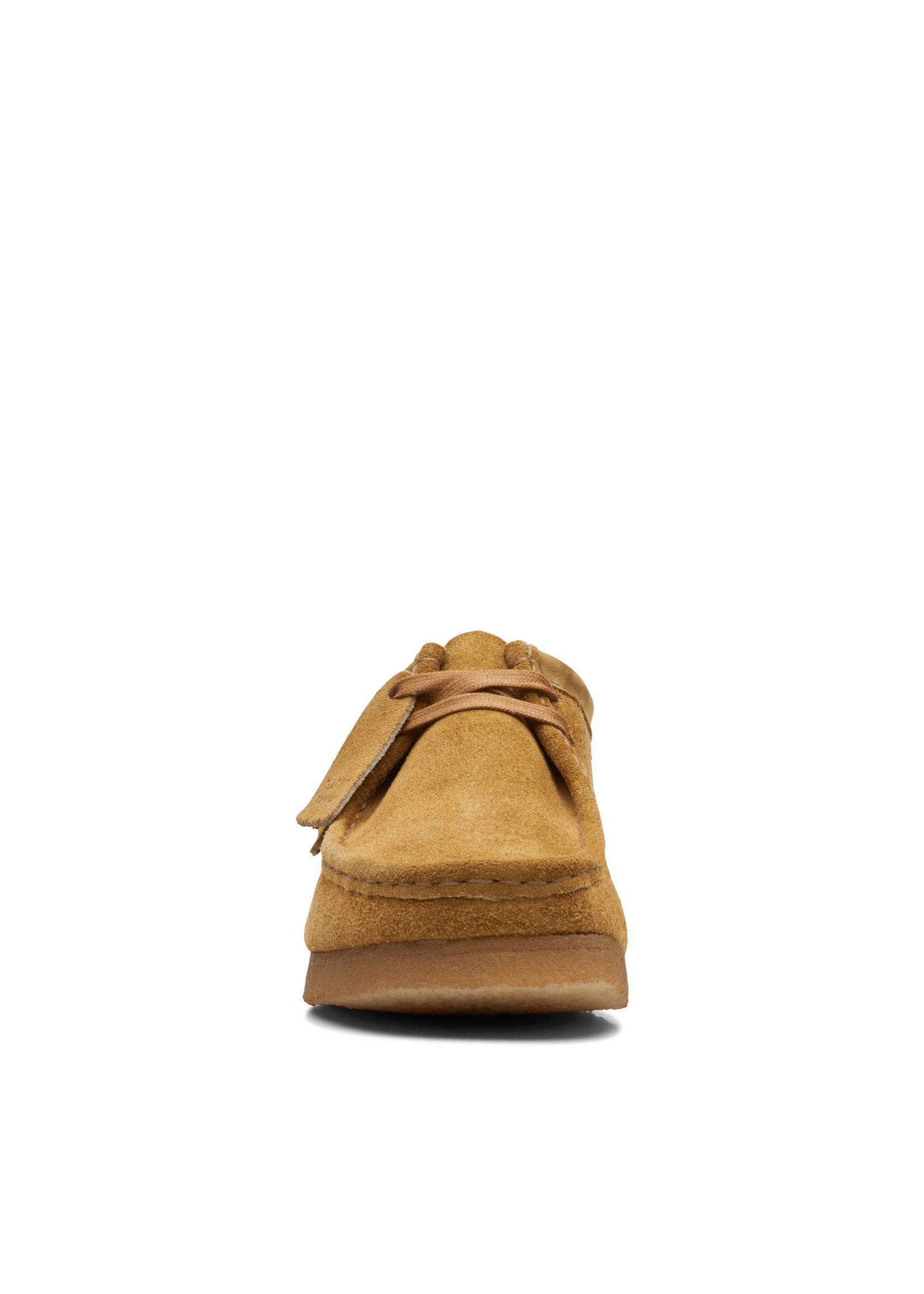 Clarks Mens Wallabee Oak Hairy Brown Suede