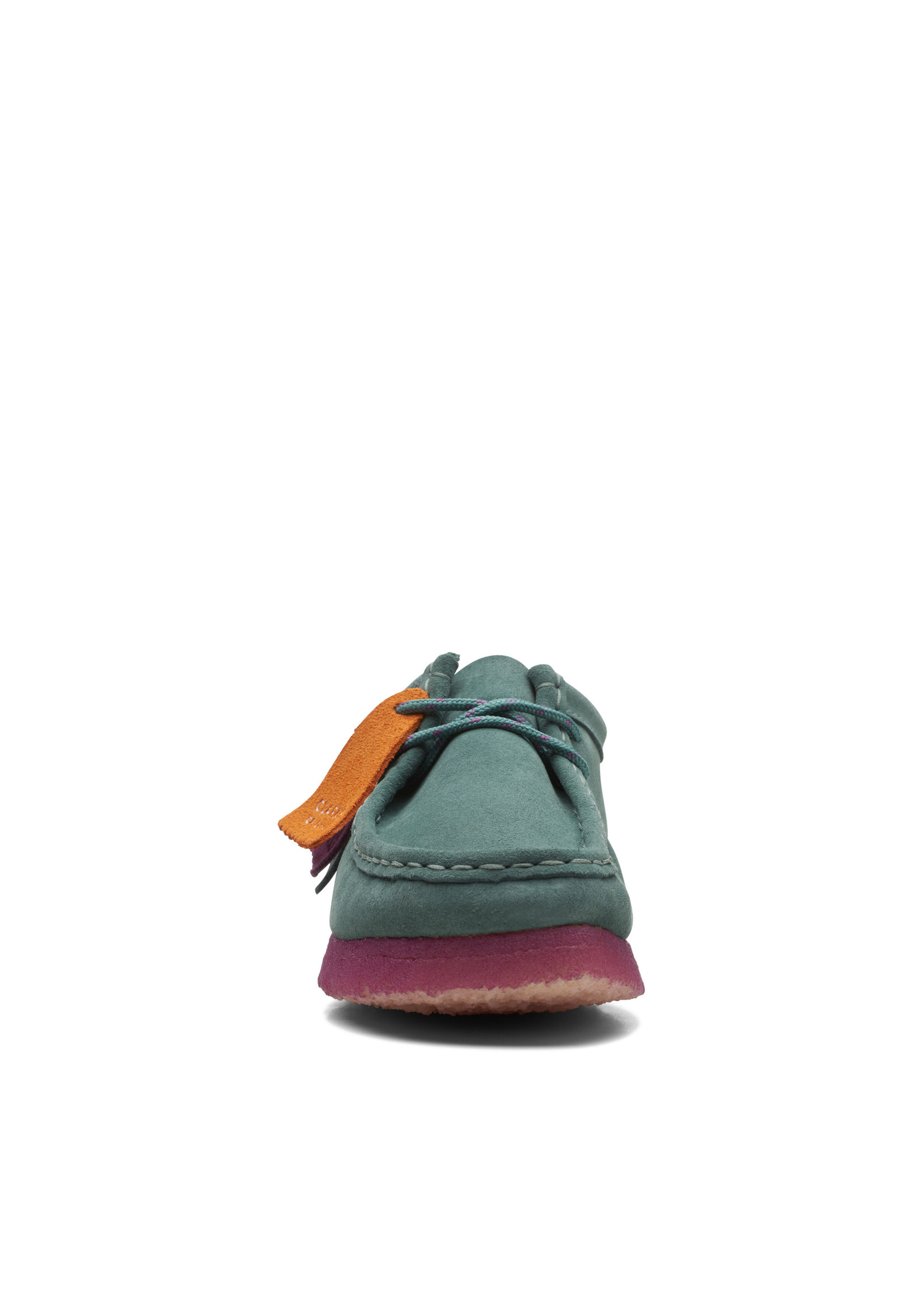 Clarks Womens Icon Wallabee. Teal  Blue Combination 26168644