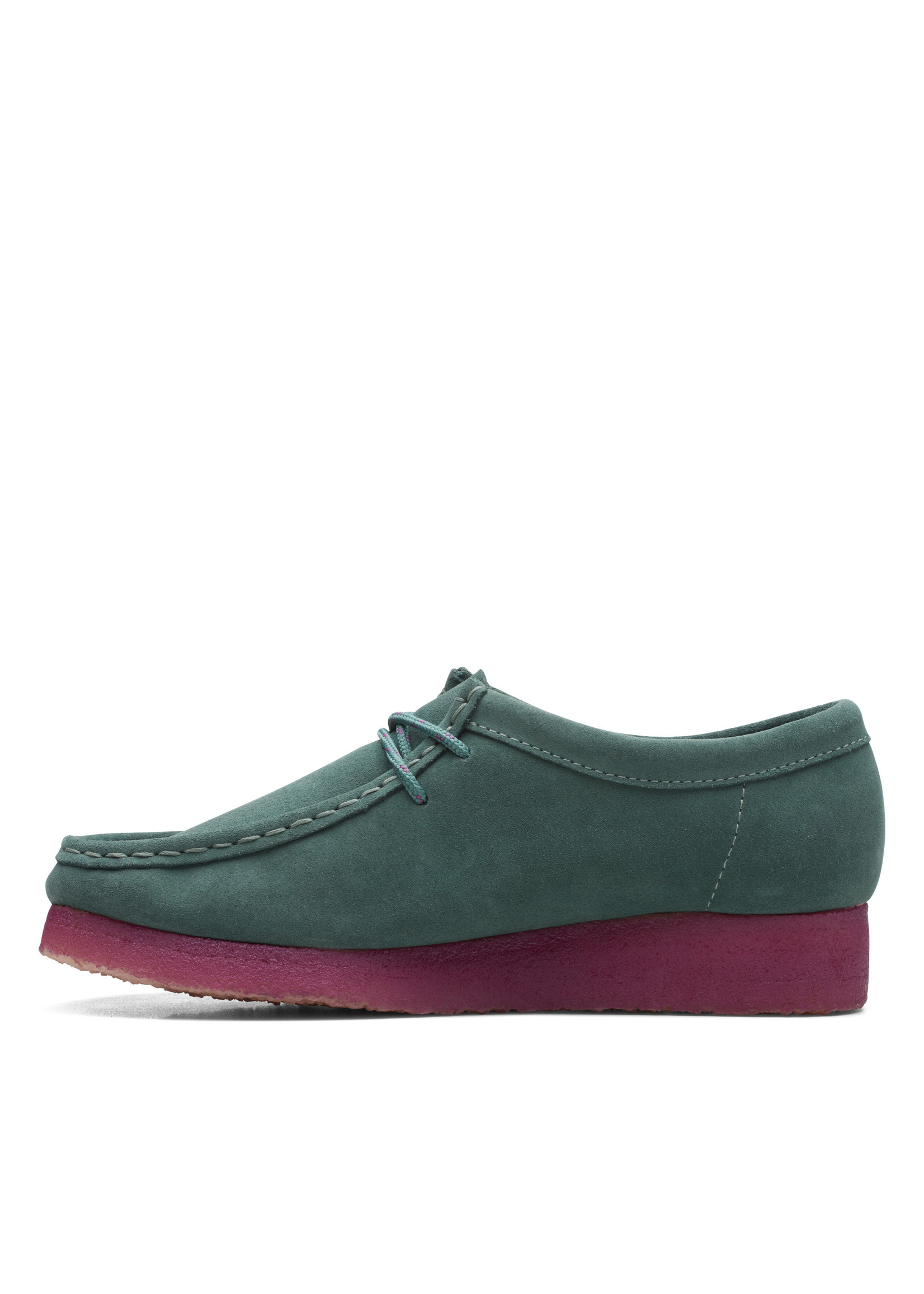 Clarks Womens Icon Wallabee. Teal  Blue Combination 26168644