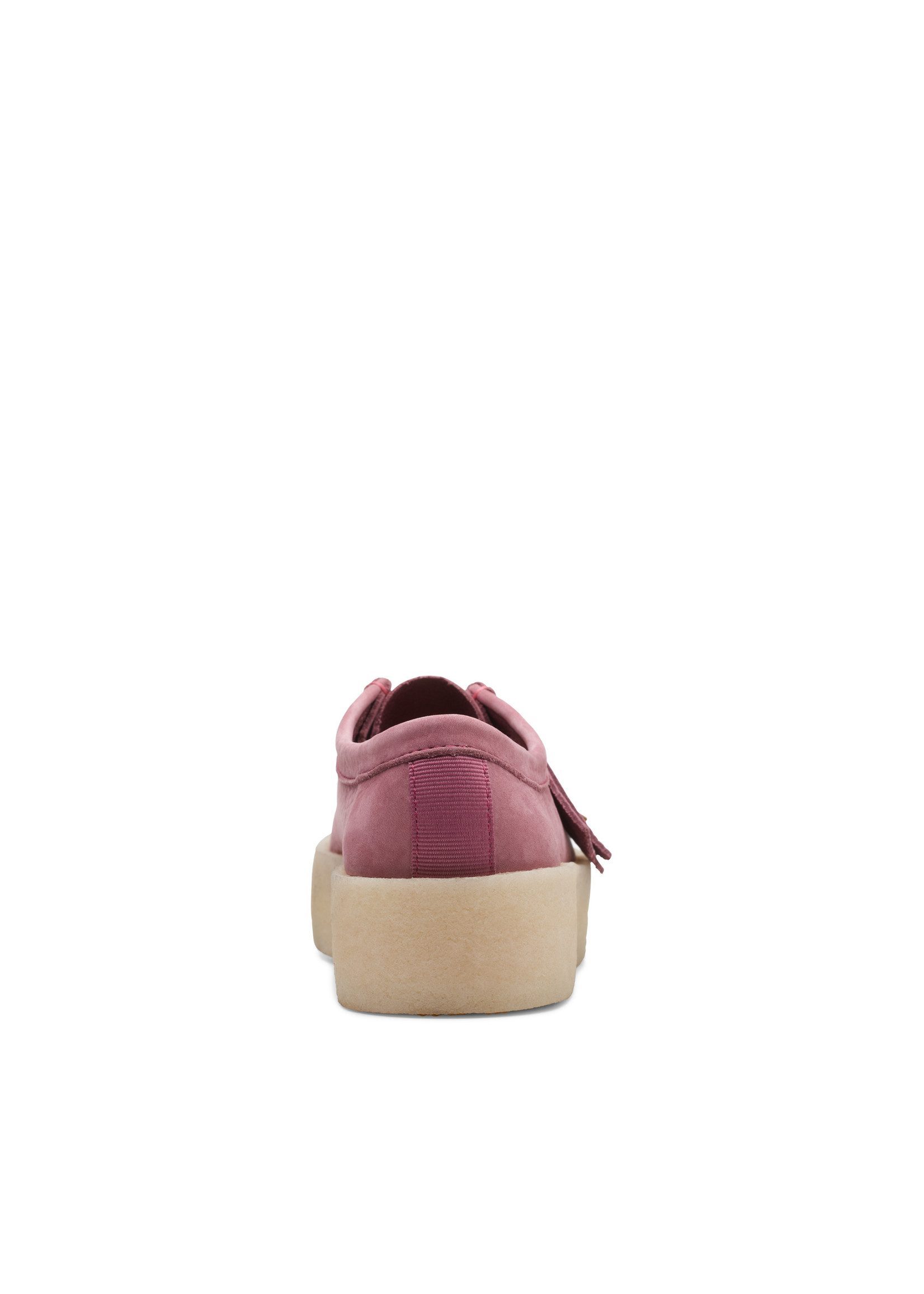 Clarks Womens Wallabee Cup Pink Nubuck 26168664