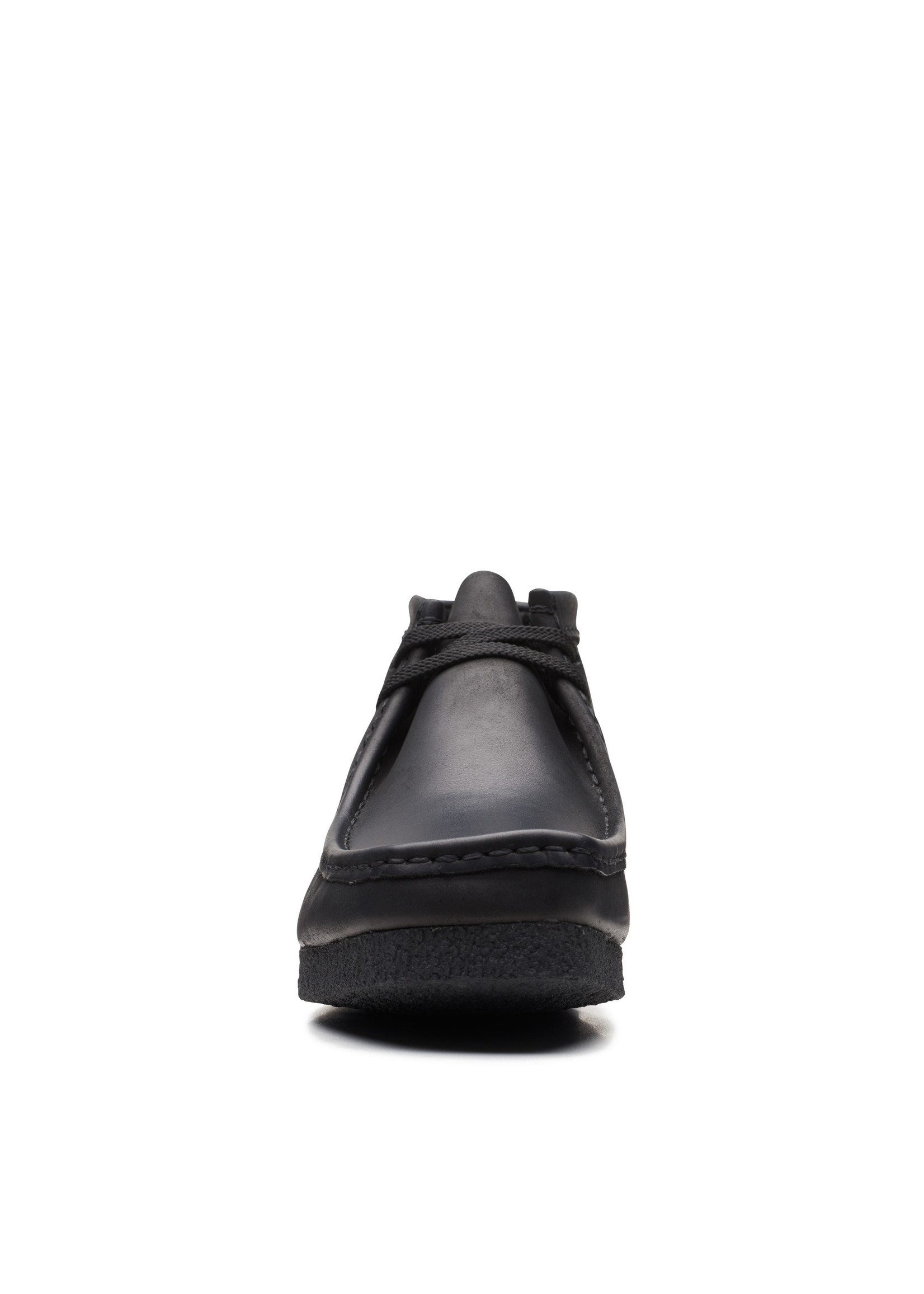 Clarks Men's Shacre Boot 26159440 (Rubber Bottom) Black Leather