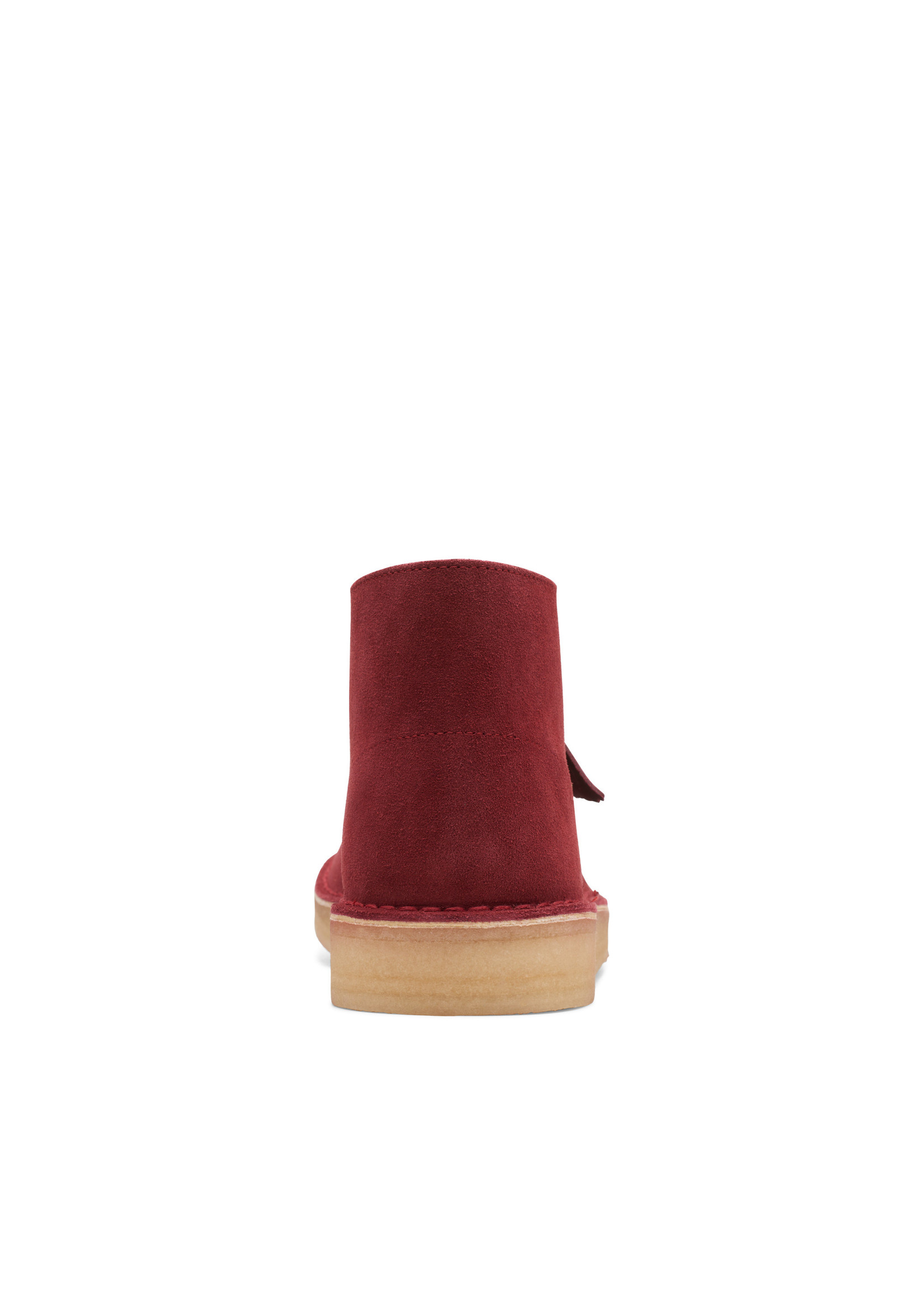 Clarks Mens Originals Icon Desert Coal  Brandy Red Suede | 26167865