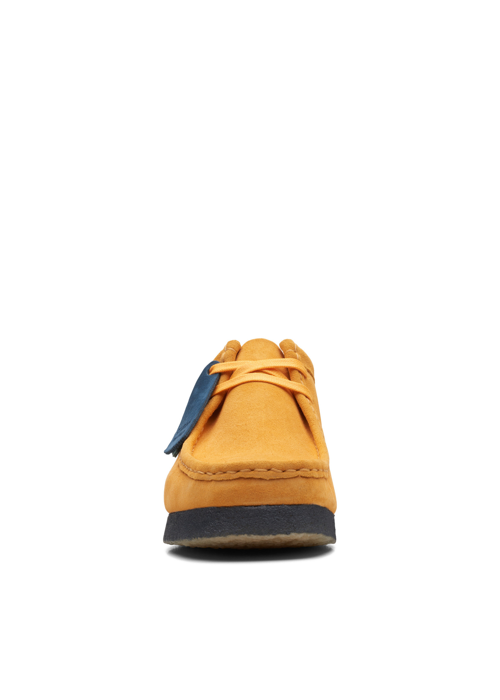 Clarks Mens Iconic Wallabee Originals Yellow/Blue 26168858