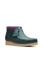 Clarks Mens Originals Icon  Wallabee Boot Green Combi 26168831