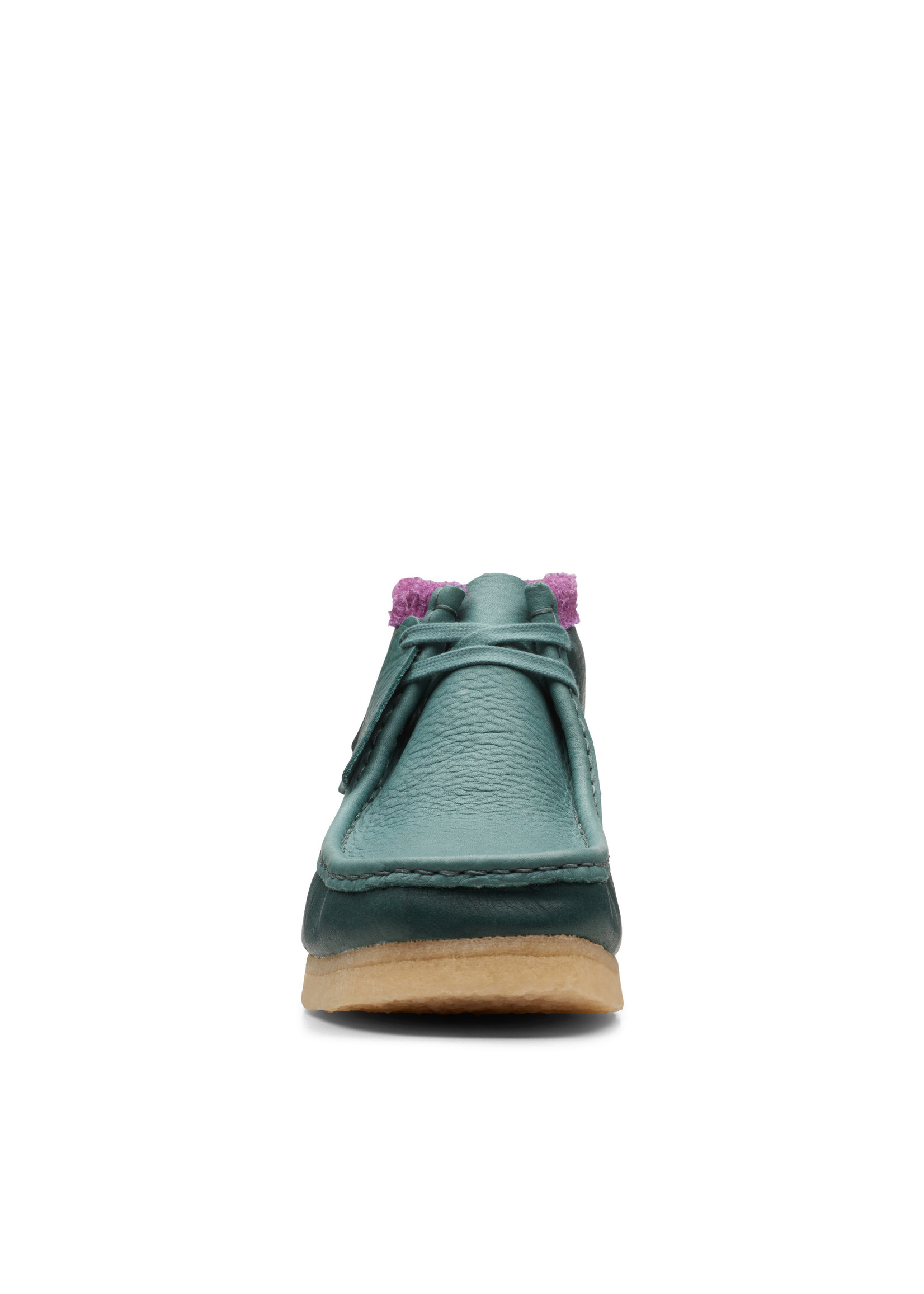 Clarks Mens Originals Icon  Wallabee Boot Green Combi 26168831