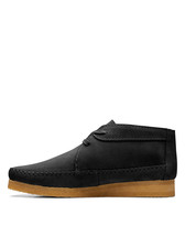 Clarks Men's Originals Weaver Boot Black Suede | 26169236 - SHOE