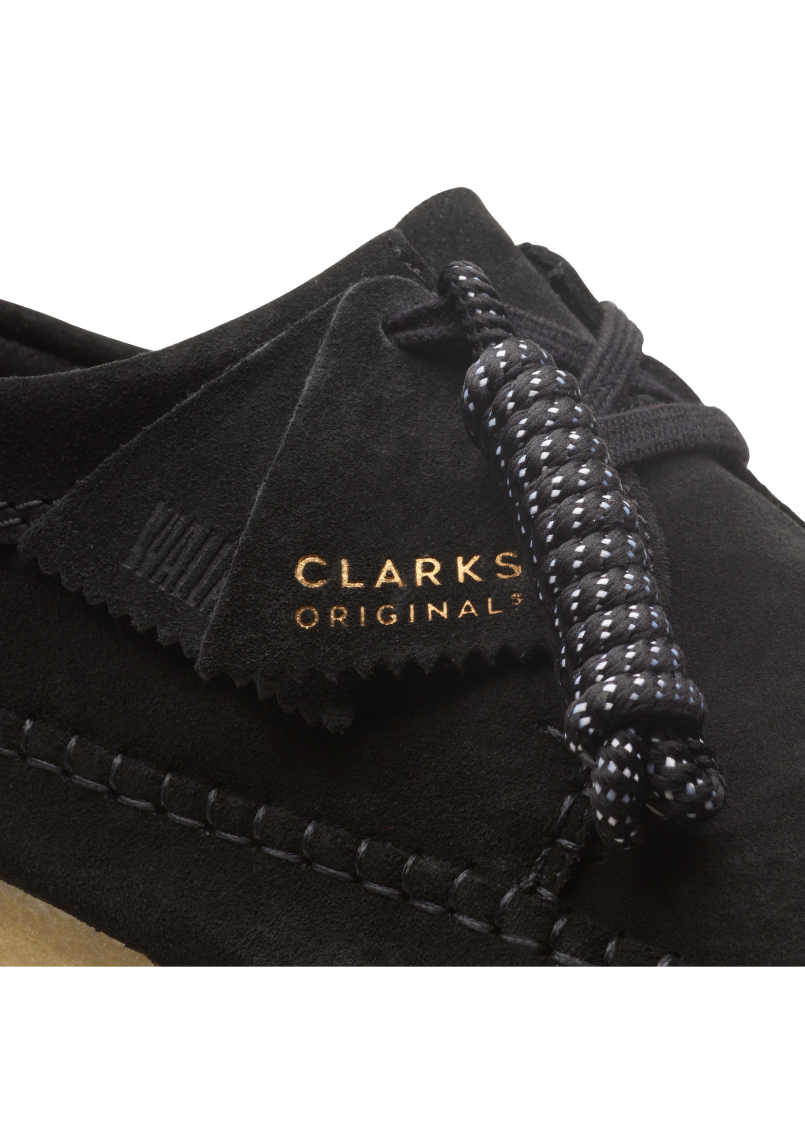 Clarks weaver clearance black leather