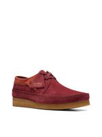 Clarks Men's Original Weaver Oxblood Red Suede | 26168629