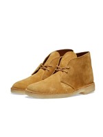 Clarks Womens Desert boot Oak Brown Suede