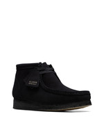 Clarks Men's Originals Wallabee Boot Black Suede | 26155517