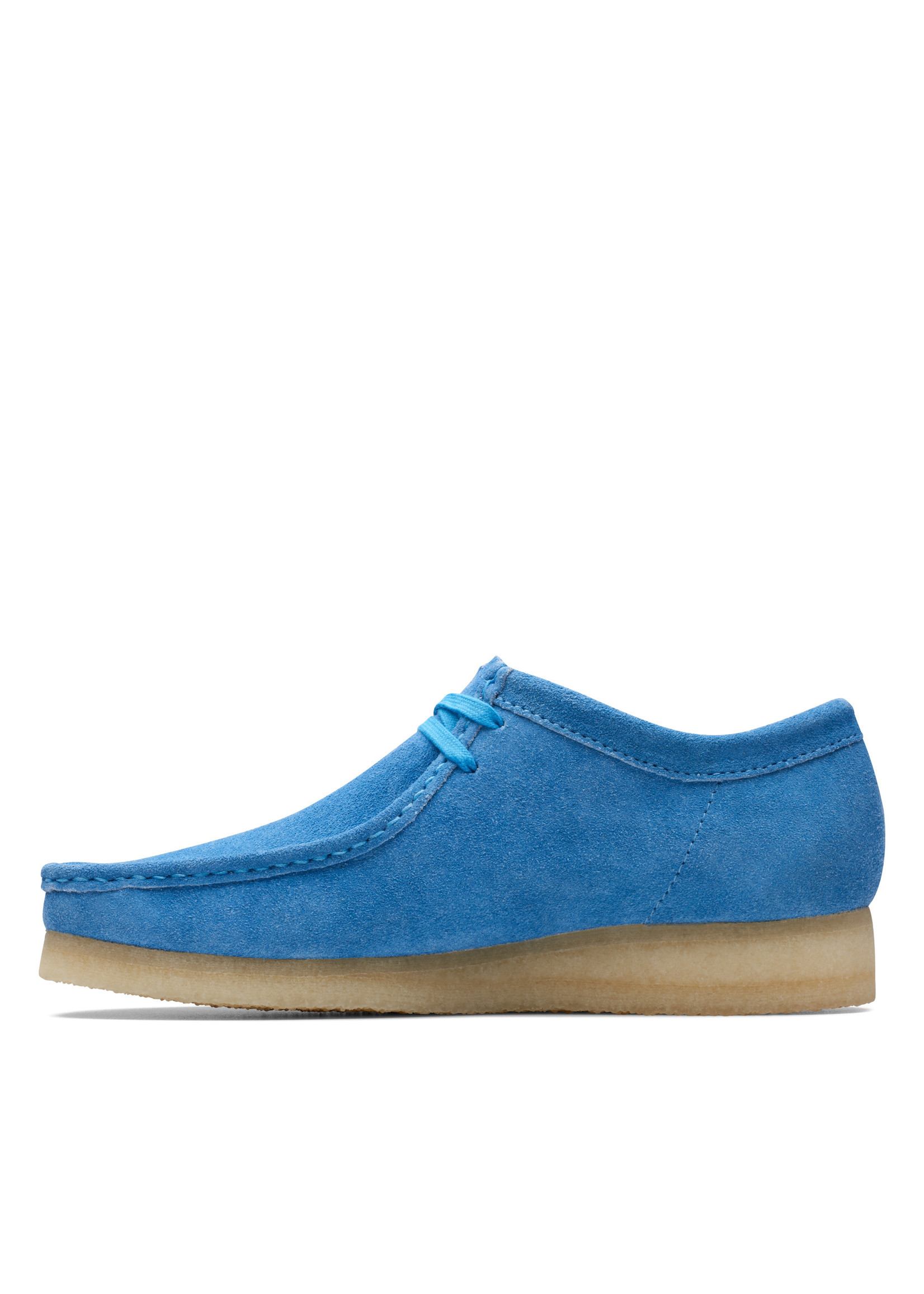 Clarks Mens Originals Icon Wallabee Bright Blue | 26170534