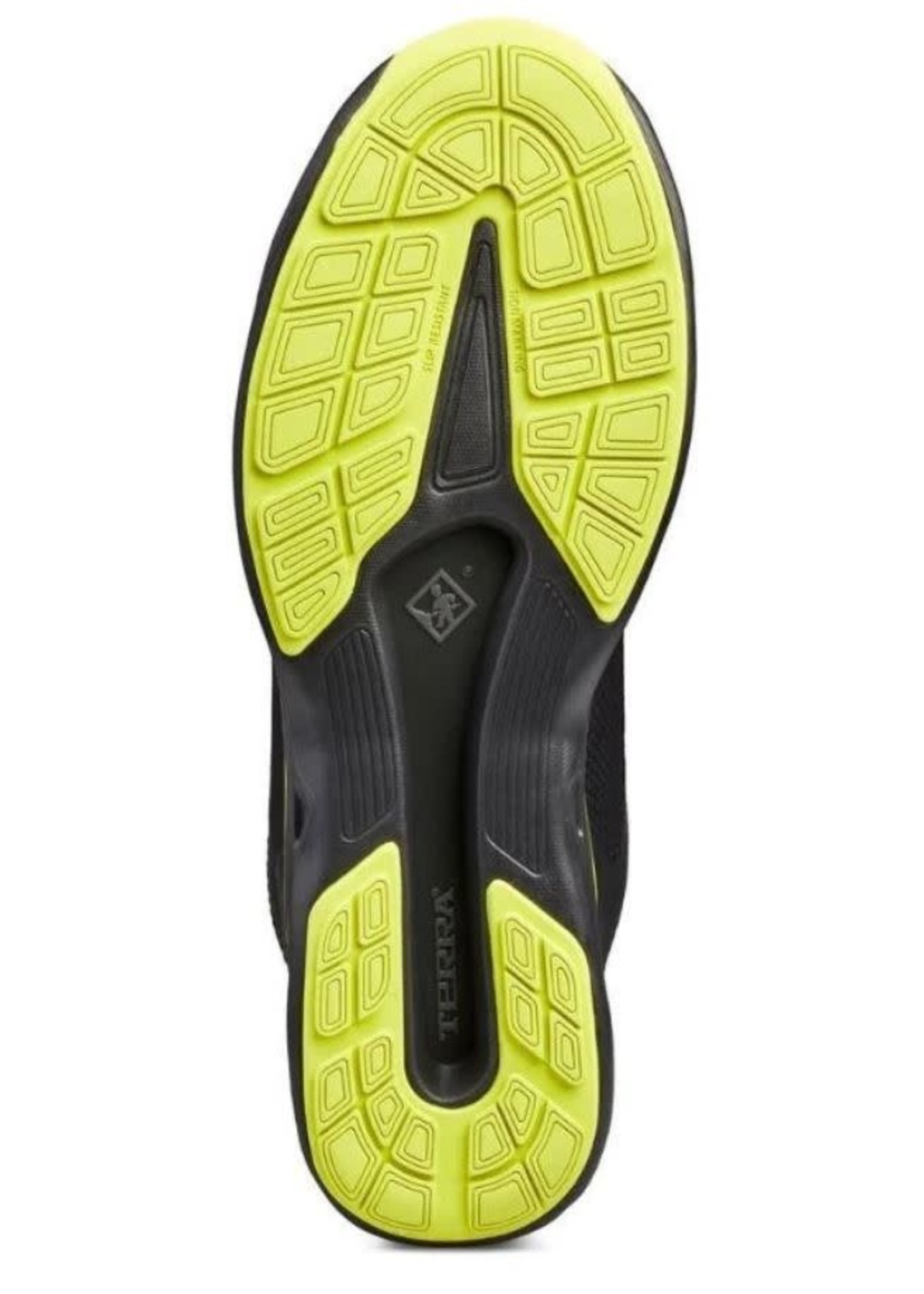 Terra Men's CSA ApprovedTerra Lites MID TR0A4NRTA35 Unisex Composite Toe Athletic Safety Shoe - Black/Lime