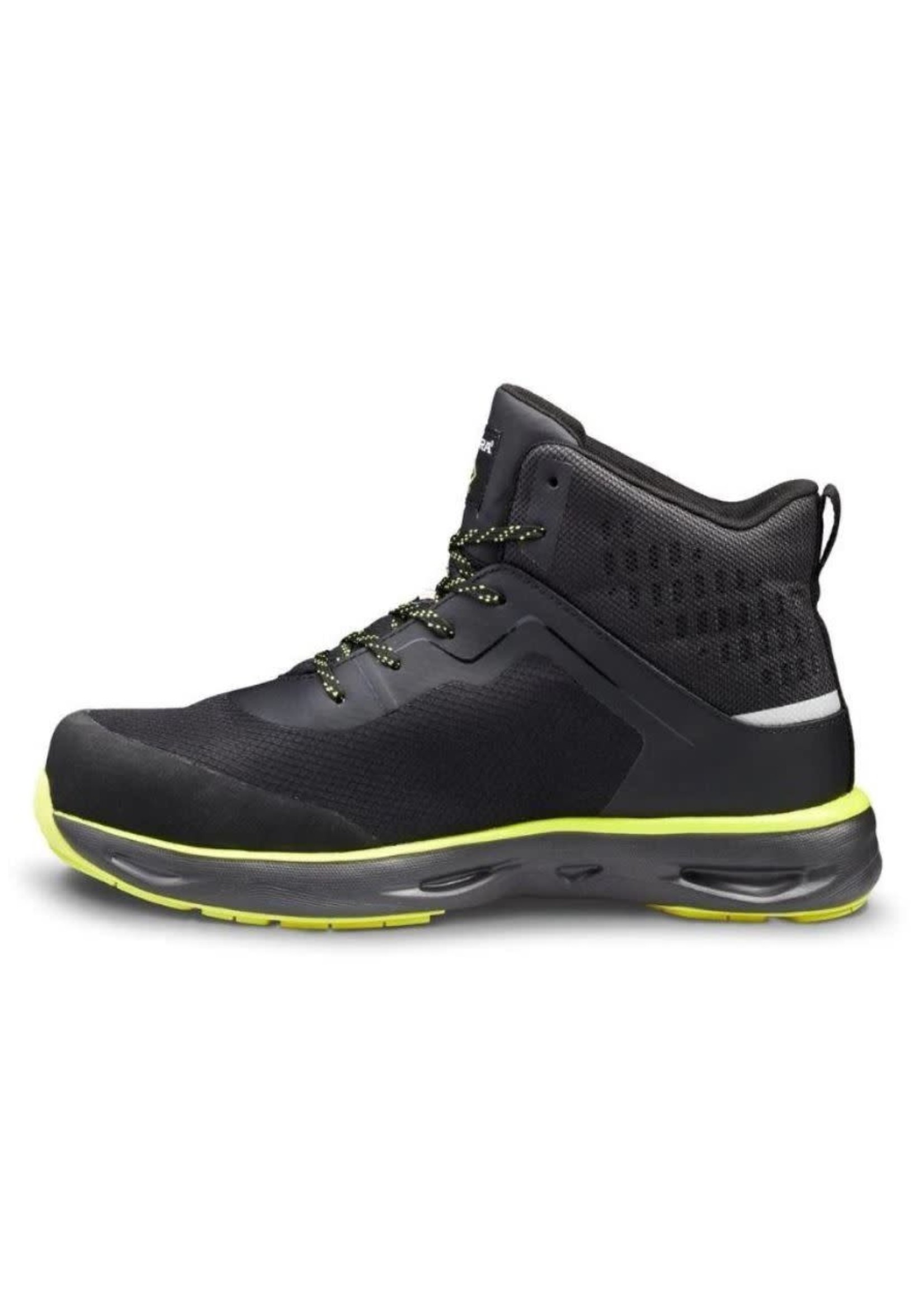 Terra Men's CSA ApprovedTerra Lites MID TR0A4NRTA35 Unisex Composite Toe Athletic Safety Shoe - Black/Lime