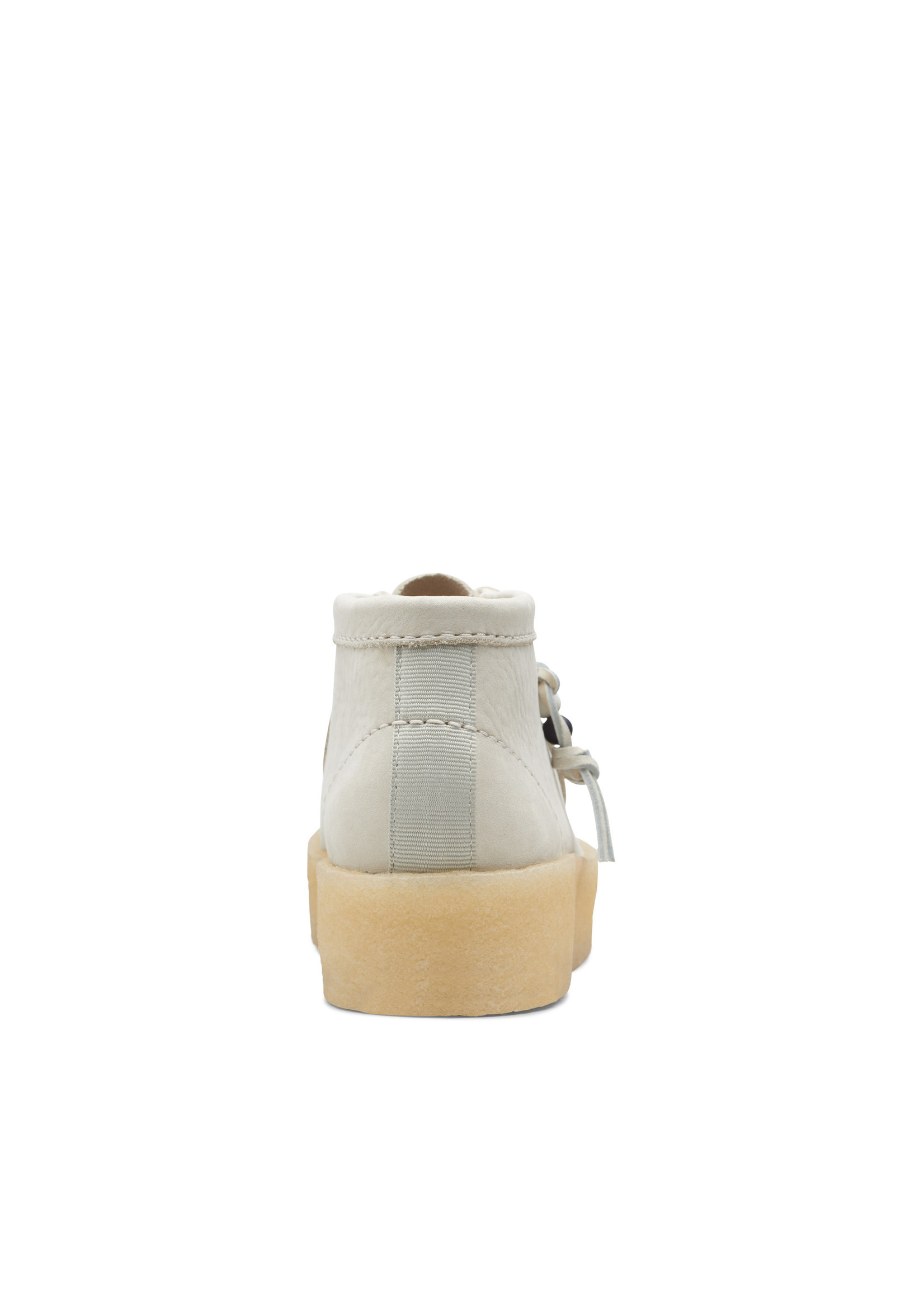 Clarks Womens Iconic  WallabeeCup Bt White Nubuck | 26168988