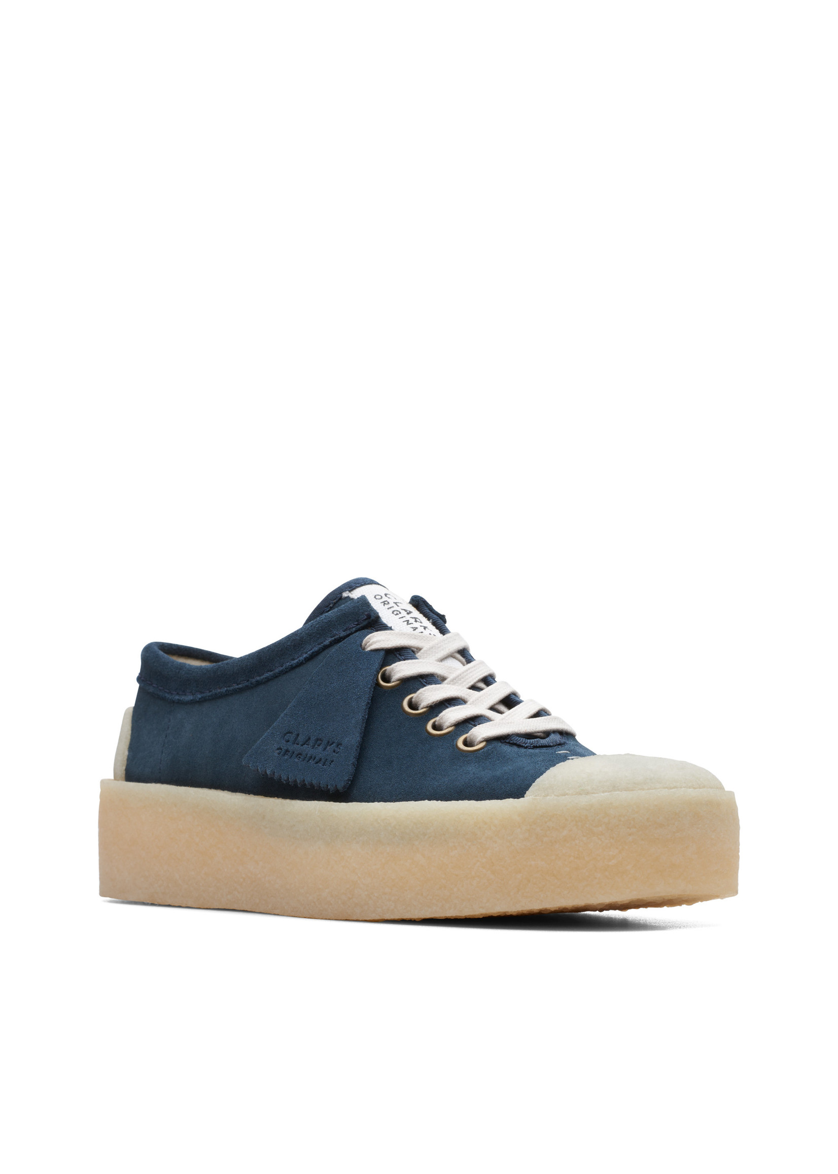 Clarks Womens Originals Iconic Tor Hoop Navy Suede Blue | 26172599
