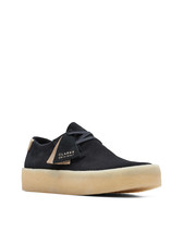 Clarks Mens Originals Ashcott Cup Black Suede | 26172526 - SHOE