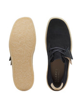 Clarks Mens Originals Ashcott Cup Black Suede | 26172526 - SHOE
