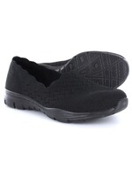 Skechers Women's Air Cooled Memory foam Seager Stat Black 49481/BBK