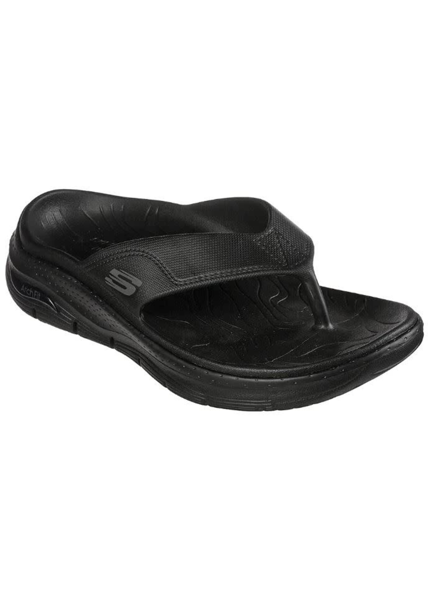 Skechers Men's, Foamies: Arch Fit Slipper 243158/Black