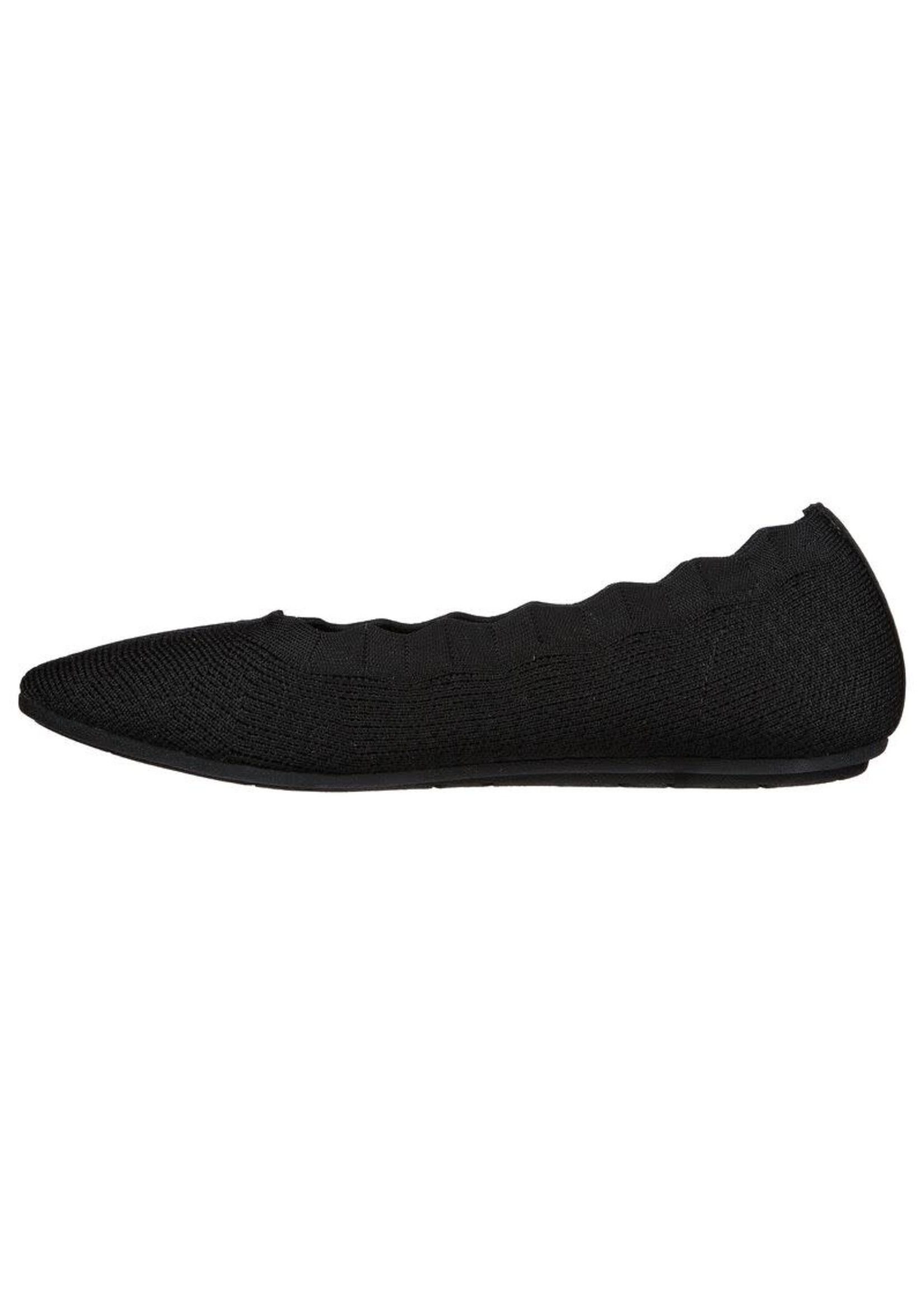 Skechers Women's Cleo 2.0 Love Spell Flat 158343 Black