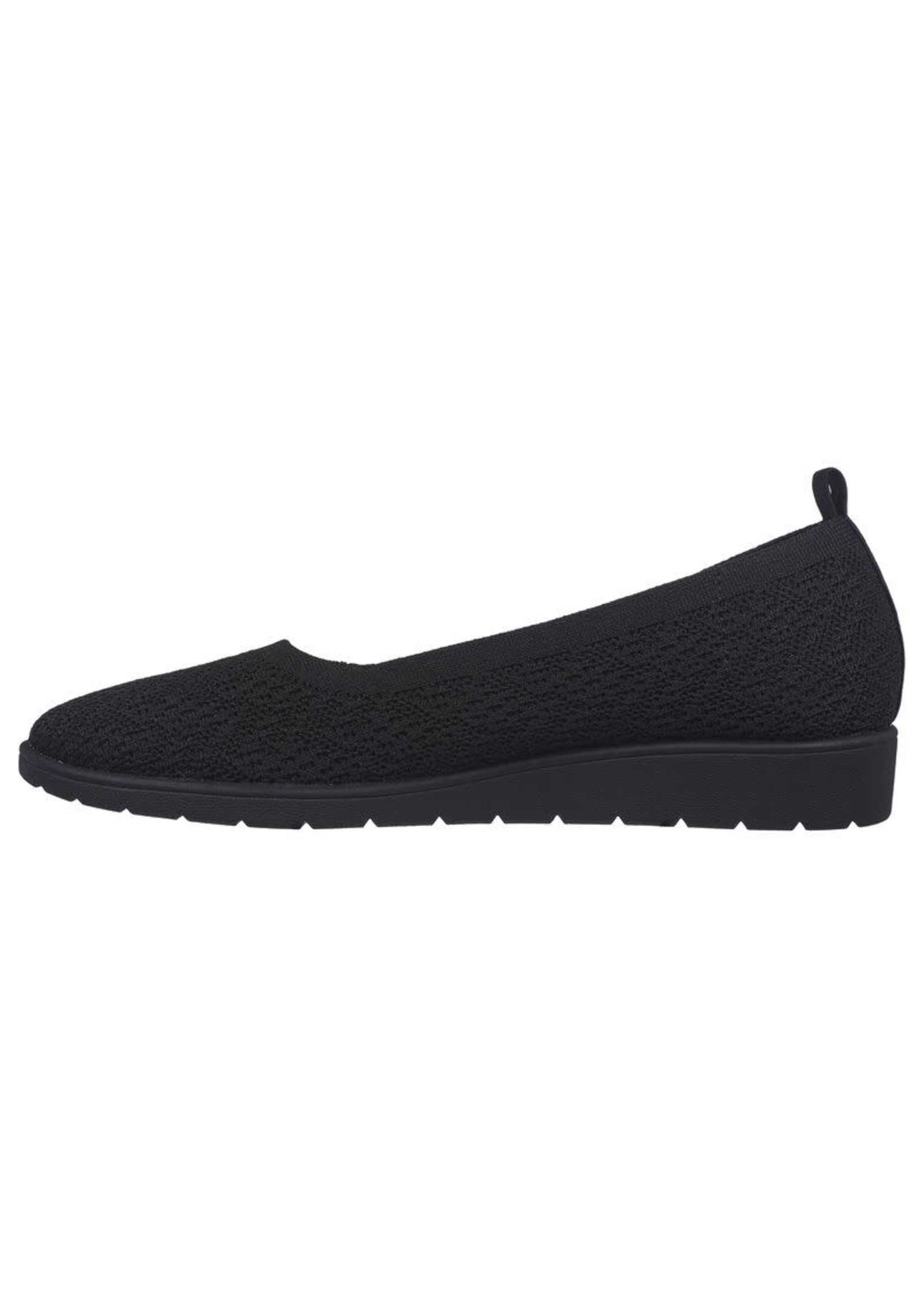 Skechers Women's Cleo Flex Wedge Flipside 158323 Black
