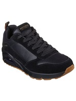 Skechers Men's Uno Stacre 52468 Sneaker Oxford, Black BBK