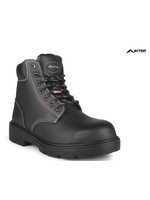Acton Womens Prolady, Black 5″ Leather Work Boots