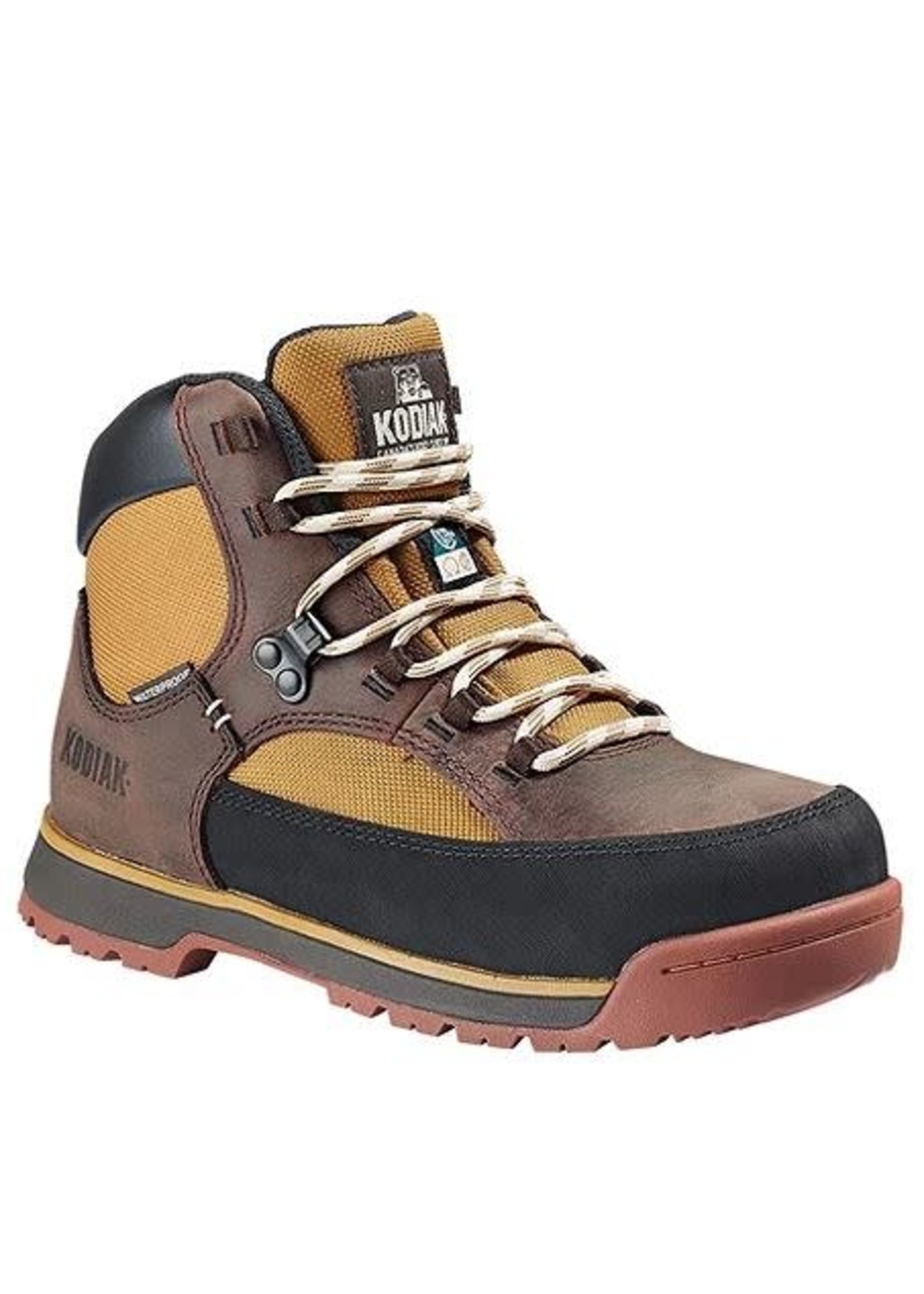 Kodiak Women's Greb Steel Toe Composite Plate Waterproof ComfortZone Safety Hikers