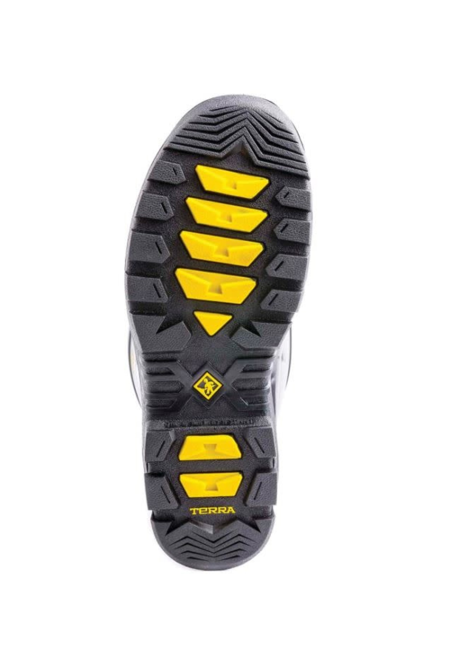 Terra Men's CSA Approved  Narvik Composite Toe Safety Work Boot with Internal Met Guard Black