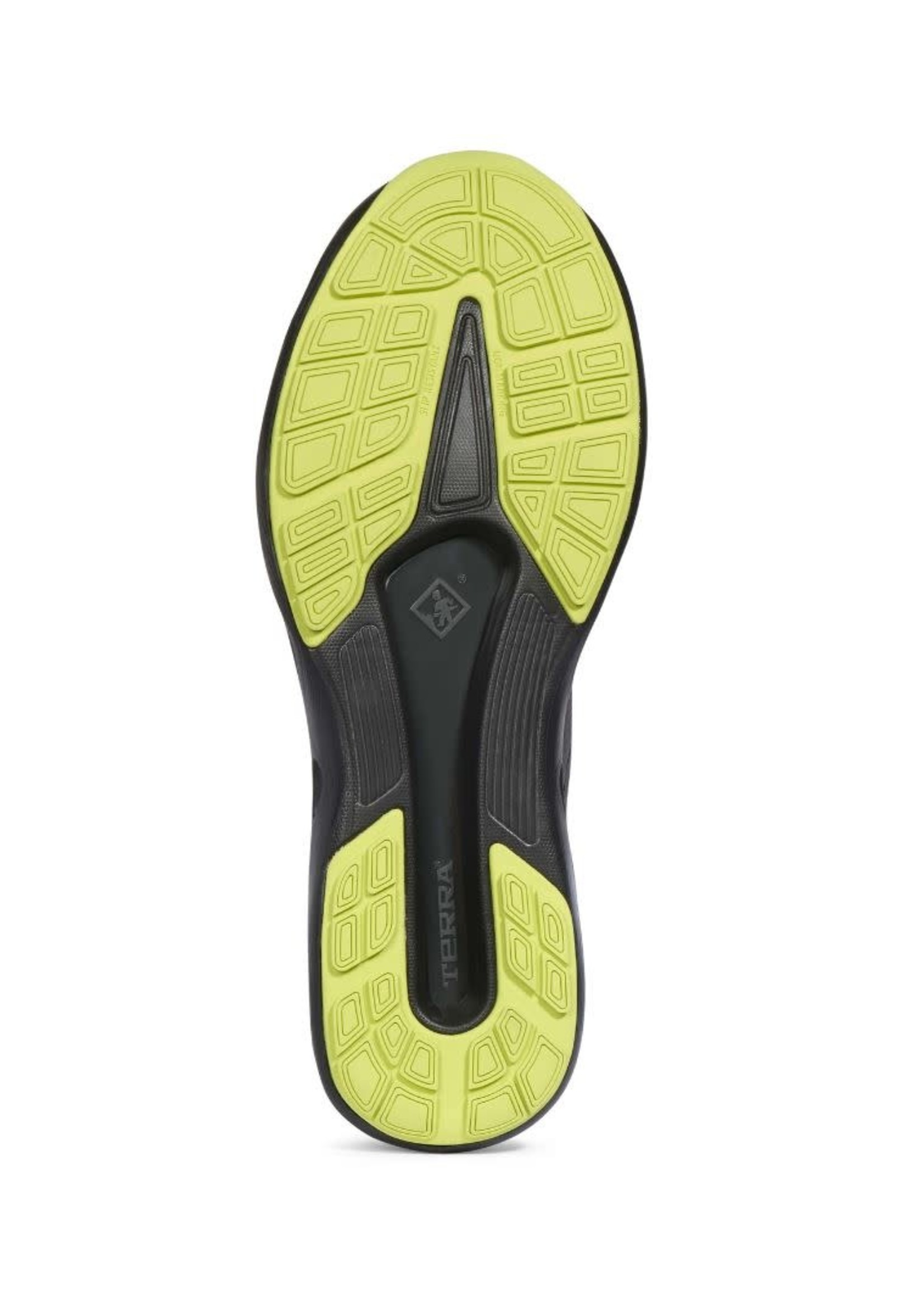 Terra Men's CSA Approved  Terra Lites Low Nano Composite Toe Athletic Safety Work Shoe Black/Lime