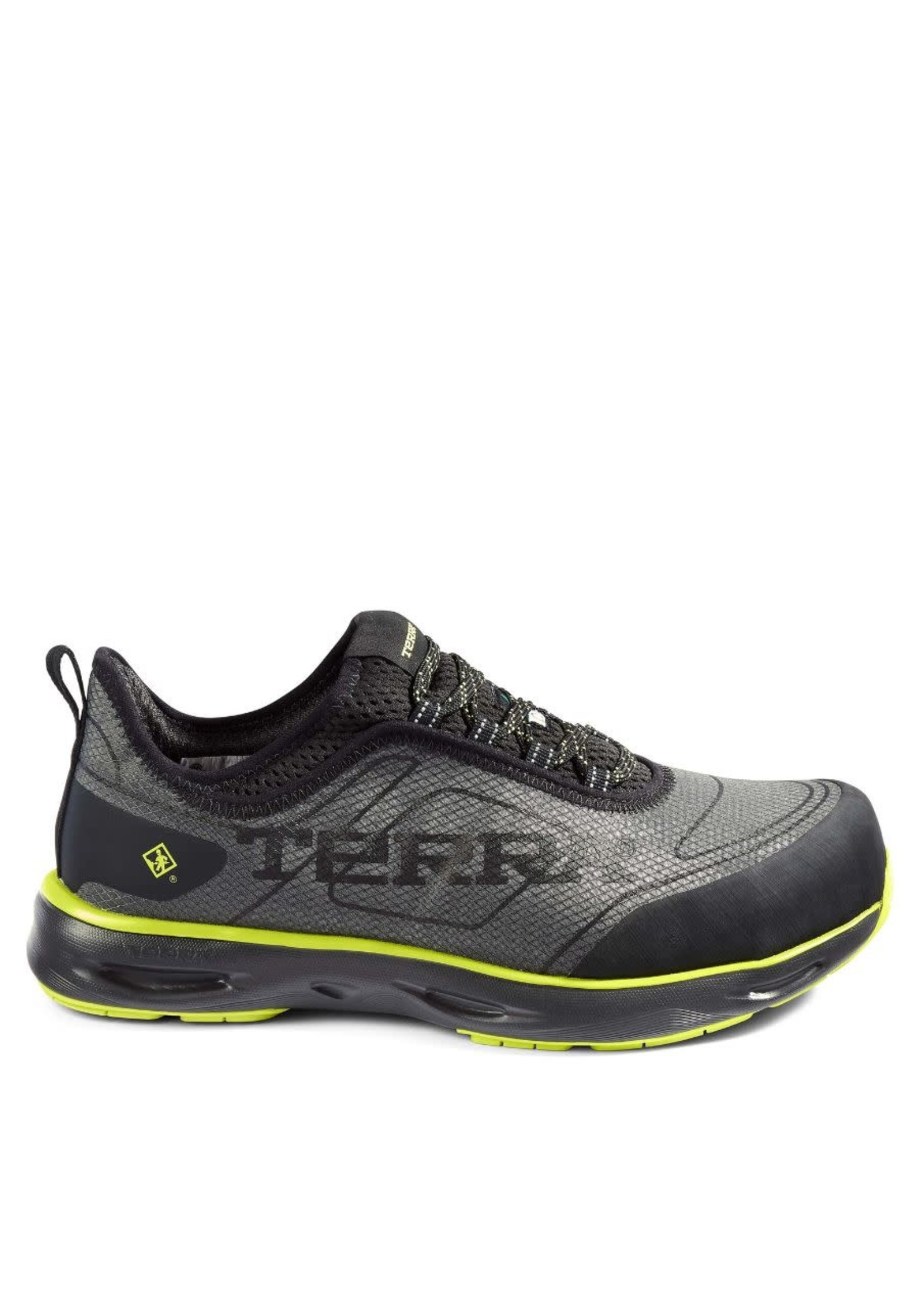 Terra Men's CSA Approved  Terra Lites Low Nano Composite Toe Athletic Safety Work Shoe Black/Lime