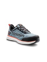 Terra Men's CSA Approved  Terra Lites TR0A4NRBFR0 Unisex Composite Toe Athletic Safety Shoe - Blue/Red