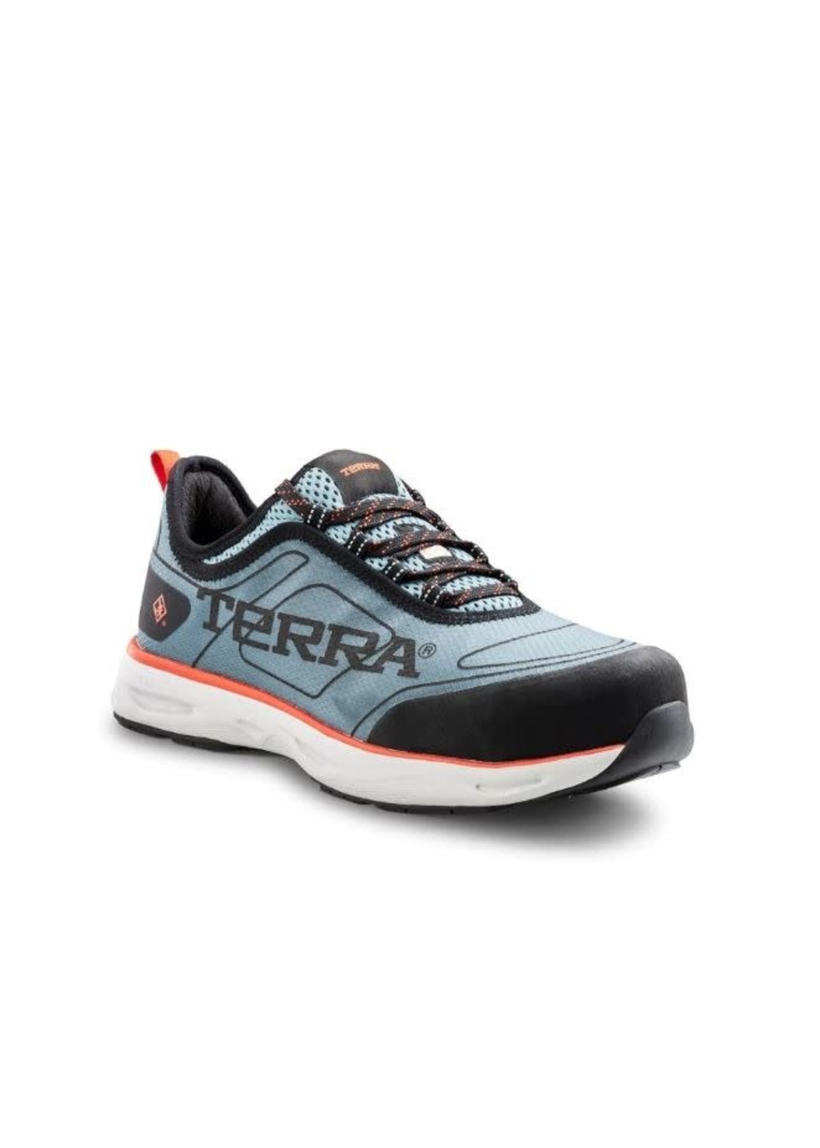 Terra Men's CSA Approved  Terra Lites TR0A4NRBFR0 Unisex Composite Toe Athletic Safety Shoe - Blue/Red