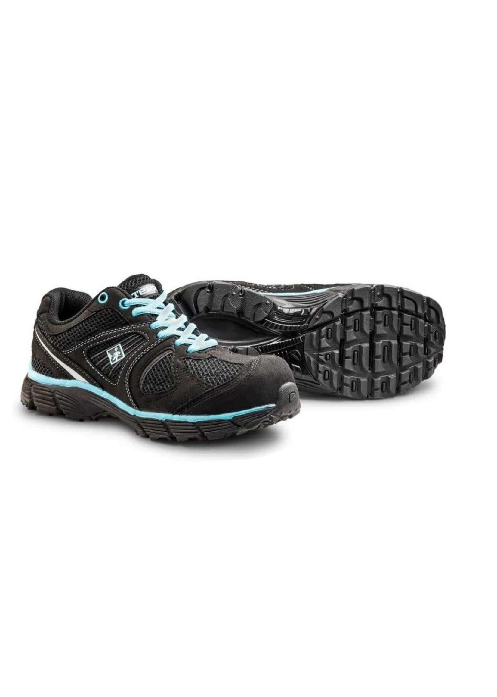 Terra Women's CSA Approved  Pacer 2.0 Women's Composite Toe Athletic Work Shoe 106020 Black/Blue