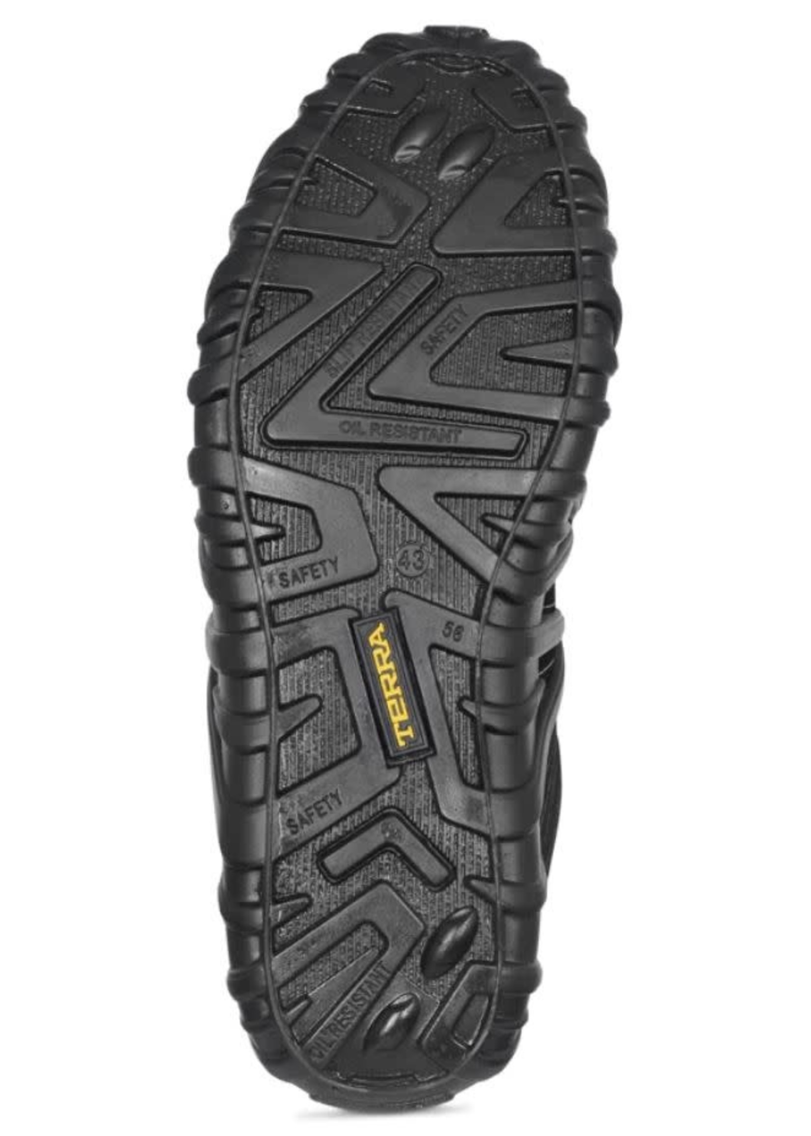 Terra Mens CSA Approved Spider X Unisex Lightweight Composite Toe Work Shoe TR0A4NPYA18 - Black/Silver BKSI