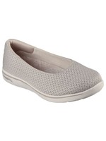 Skechers Womens Arch Fit Uplift Women's-Sweet Sophistication Ballet Flat 136552/Taupe Beige